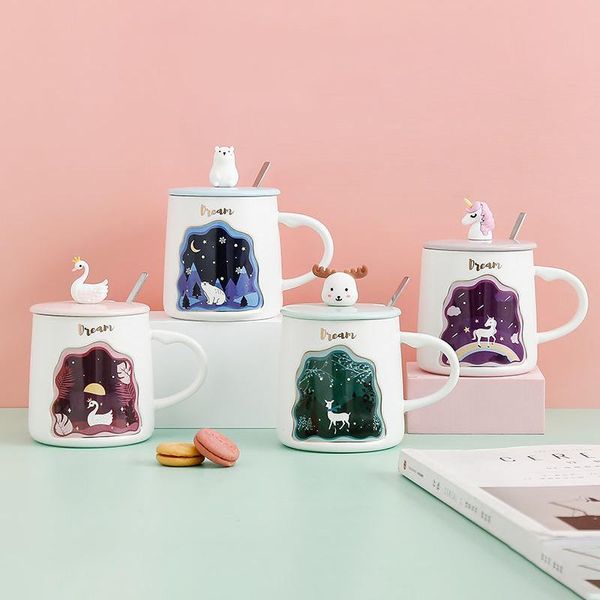 mugs exquisite 3d animal mug with lid spoon ceramics hand drawn happy tea cup drinkware coffee cups novelty gifts milk
mugs exquisite 3d animal mug with lid spoon ceramics hand drawn happy tea cup drinkware coffee cups novelty gifts milk