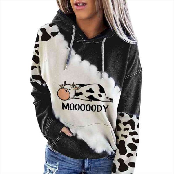 cute cow print sweatshirt womens harajuku hoodie pullover long sleeve round neck casual clothes shirts moletom feminino, Black
cute cow print sweatshirt womens harajuku hoodie pullover long sleeve round neck casual clothes shirts moletom feminino, Black