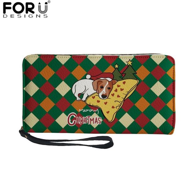 wallets forudesigns pu women's zipper wallet fashion christmas dog pattern ladies casual purse portable hand long coin money bag, Red;black
wallets forudesigns pu women's zipper wallet fashion christmas dog pattern ladies casual purse portable hand long coin money bag, Red;black