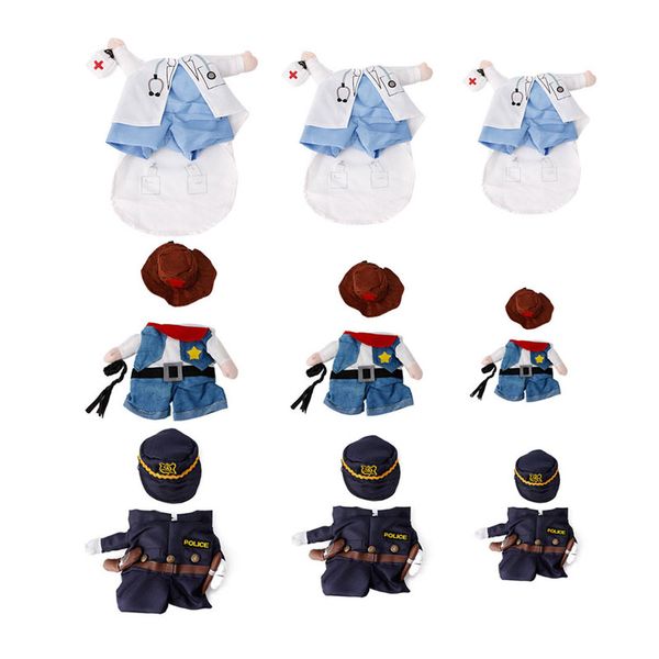 Funny Pet Costume Dog Cat Costume Cothes Dress Appare Doctor Poiceman Cowboy 4MF
Funny Pet Costume Dog Cat Costume Cothes Dress Appare Doctor Poiceman Cowboy 4MF