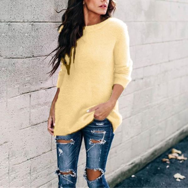 women's sweaters autumn winter fashion oversized sweater women pullovers round neck knitwear casual female solid long sleeve knitted, White;black
women's sweaters autumn winter fashion oversized sweater women pullovers round neck knitwear casual female solid long sleeve knitted, White;black