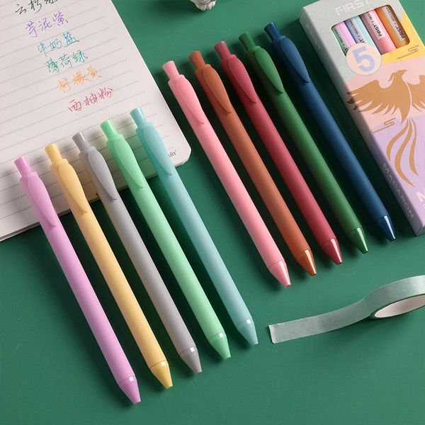 5pcs gel pens set vintage color retro design colorful ink 0.5mm drawing liner marker tip
5pcs gel pens set vintage color retro design colorful ink 0.5mm drawing liner marker tip