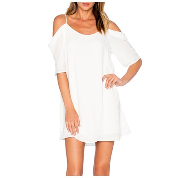 casual dresses summer dress fashion womens solid color chiffon spaghetti strap short-sleeved mini plus size women party sexy, Black;gray
casual dresses summer dress fashion womens solid color chiffon spaghetti strap short-sleeved mini plus size women party sexy, Black;gray