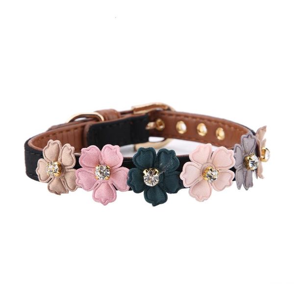 cat collars & leads diamond pet dog collar flower chain perro leather for small middle chihuahua pug spitz supplies high grade
cat collars & leads diamond pet dog collar flower chain perro leather for small middle chihuahua pug spitz supplies high grade