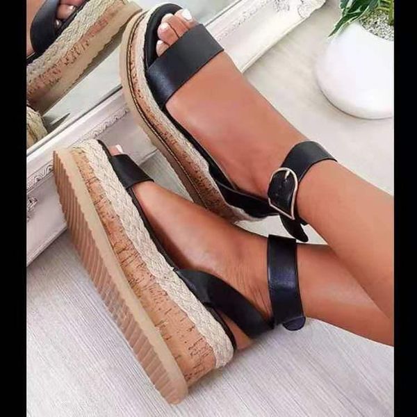sandals wedges shoes for women high heels summer 2021 flip flop chaussures femme platform plus size 35-43, Black
sandals wedges shoes for women high heels summer 2021 flip flop chaussures femme platform plus size 35-43, Black