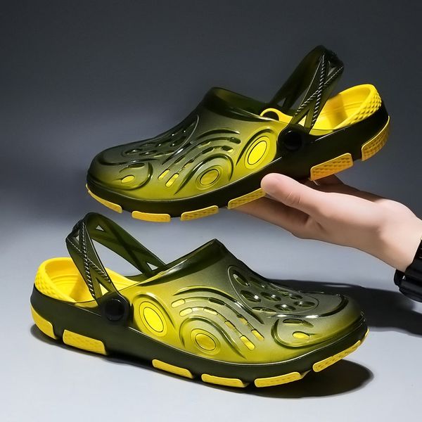 summer jelly sandals men yellow non slip outdoor beach sandals man shoes clear jelly hollow garden slippers men sandalias hombre, Black
summer jelly sandals men yellow non slip outdoor beach sandals man shoes clear jelly hollow garden slippers men sandalias hombre, Black