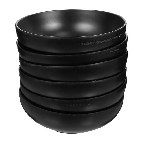 bowls 6pcs chic fruit salad containers safe soup noddle (black)
bowls 6pcs chic fruit salad containers safe soup noddle (black)