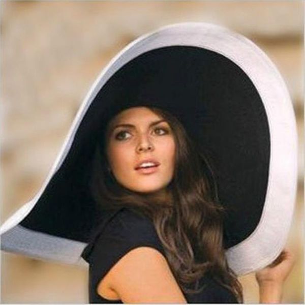 wide brim hats 2021 fashion women beach for summer straw hat cap sun ladies black and white large, Blue;gray
wide brim hats 2021 fashion women beach for summer straw hat cap sun ladies black and white large, Blue;gray