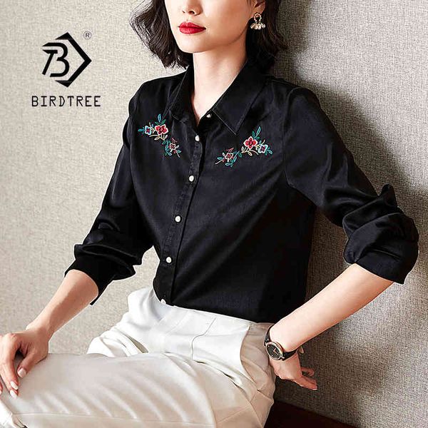 ol style black satin shirts for women turn-down collar embroidery women blouse elegant workwear female autumn t11901x 210419, White
ol style black satin shirts for women turn-down collar embroidery women blouse elegant workwear female autumn t11901x 210419, White