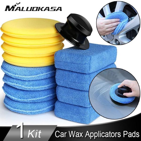 soft microfiber car wax applicators pads kit cleaning foam sponge polishing auto care pad
soft microfiber car wax applicators pads kit cleaning foam sponge polishing auto care pad