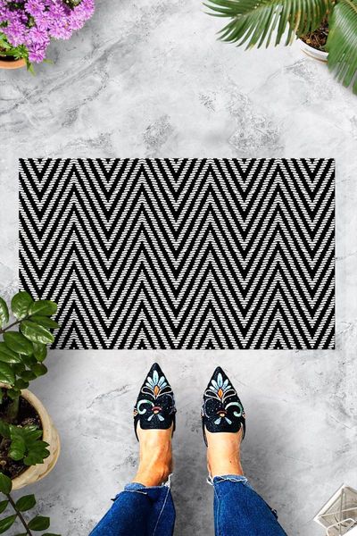 carpets zigzag door mat bedroom kitchen bath floor mats home entrance multipurpose doormat non-slip 45*70cm
carpets zigzag door mat bedroom kitchen bath floor mats home entrance multipurpose doormat non-slip 45*70cm
