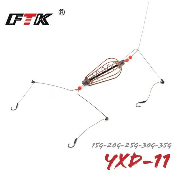 15g-35g stainless steel carp fishing rigs hair europe feeder group sinker bait cage with holder hook hooks
15g-35g stainless steel carp fishing rigs hair europe feeder group sinker bait cage with holder hook hooks