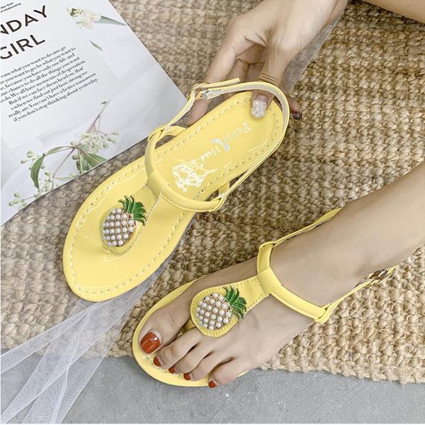 summer sandals women shoes casual pineapple platform flip flops beach string bead sandalias mujer 2021, Black
summer sandals women shoes casual pineapple platform flip flops beach string bead sandalias mujer 2021, Black