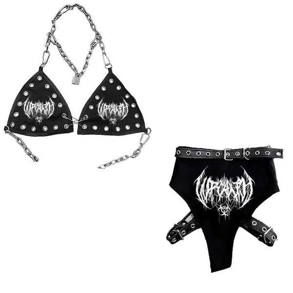 women's swimwear kawaii bikini gothic dark vintage hiphop rap 1of1 y2k sweet sexy, White;black
women's swimwear kawaii bikini gothic dark vintage hiphop rap 1of1 y2k sweet sexy, White;black