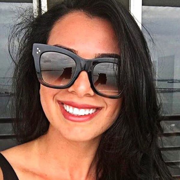 mens sunglasses classic cat eye sunglasses women vintage oversized gradient shades female luxury designer uv400 sunglass, White;black
mens sunglasses classic cat eye sunglasses women vintage oversized gradient shades female luxury designer uv400 sunglass, White;black