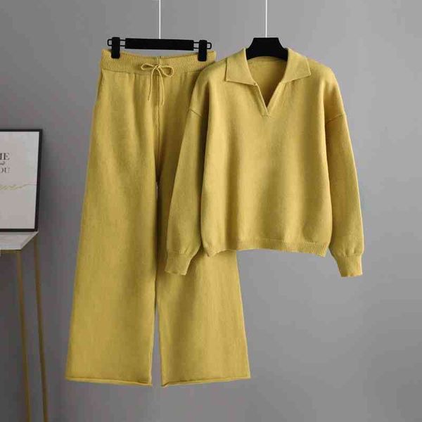 women's two piece pants autumn women knitted sets tracksuit winter casual loose sweater wide leg set warm soft suit outfits xp8q, White
women's two piece pants autumn women knitted sets tracksuit winter casual loose sweater wide leg set warm soft suit outfits xp8q, White