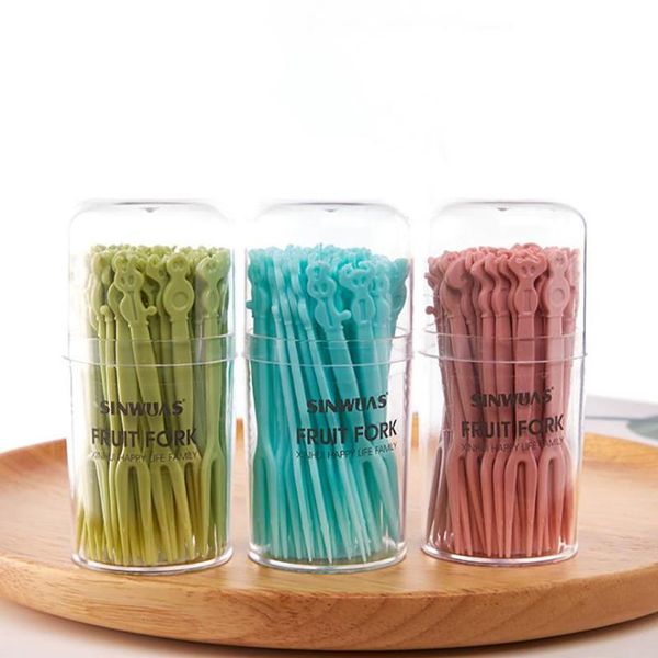 disposable flatware 50/pcs fruit fork set home dessert sign cute creative insert plastic cake
disposable flatware 50/pcs fruit fork set home dessert sign cute creative insert plastic cake