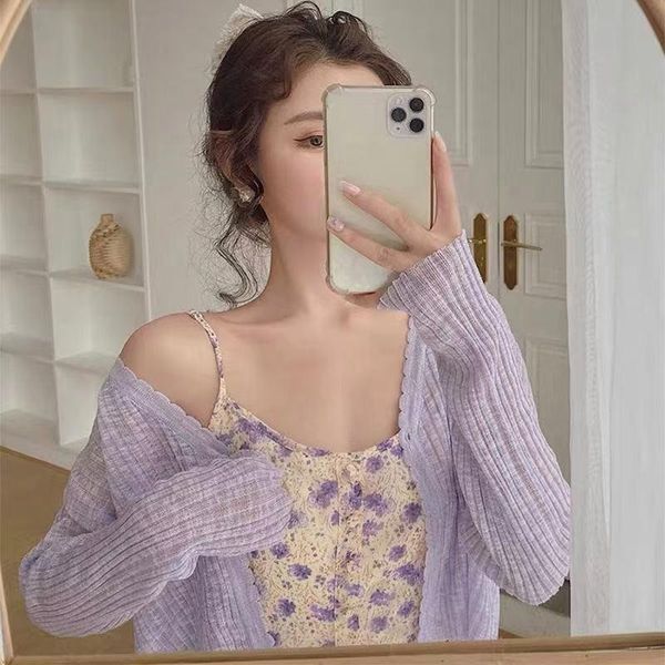 women's knits & tees summer short knitted cardigans women sunscreen outerwear sweater cardigan sweet slim thin jacket 6 colors tide gil, White
women's knits & tees summer short knitted cardigans women sunscreen outerwear sweater cardigan sweet slim thin jacket 6 colors tide gil, White
