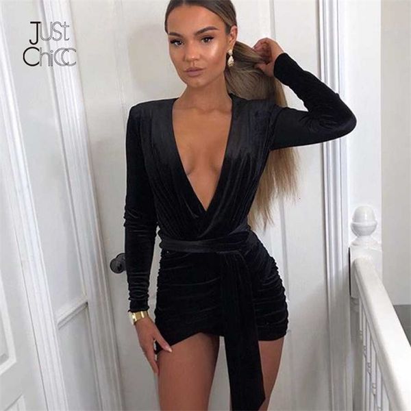 justchicc deep v neck velvet dress women bandage wrap bodycon mini dresses autumn elegant party club dress feeme 2021 black, Black;gray
justchicc deep v neck velvet dress women bandage wrap bodycon mini dresses autumn elegant party club dress feeme 2021 black, Black;gray