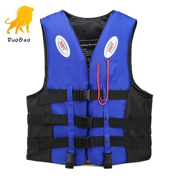 life vest & buoy with whistle swimming boating drifting water sports man kids jacket polyester big buoyancy safety s-3xl 
life vest & buoy with whistle swimming boating drifting water sports man kids jacket polyester big buoyancy safety s-3xl