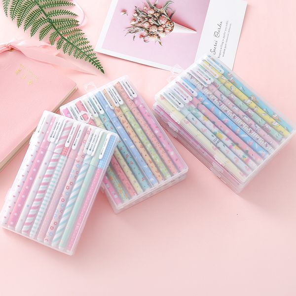 pen creative small fresh flowers lovely color neutral unicorn black water 10 sets
pen creative small fresh flowers lovely color neutral unicorn black water 10 sets