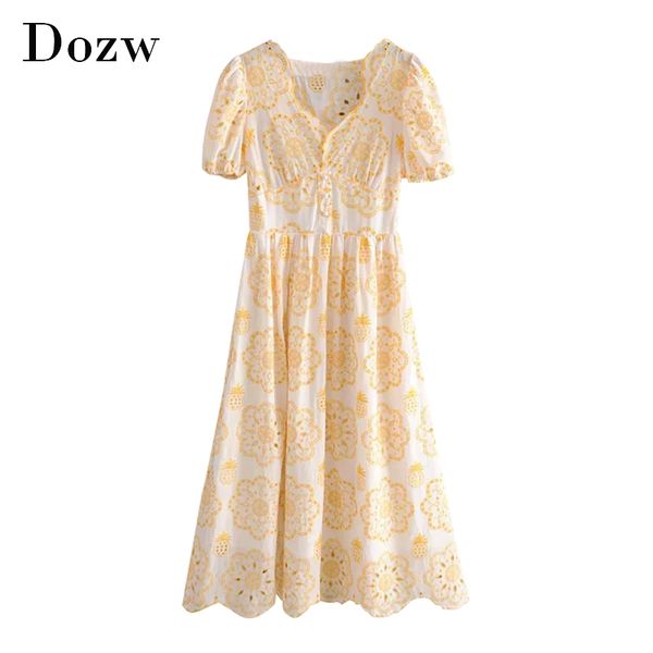 floral embroidery vintage dress women puff short sleeve elegant pleated dresses lady v neck hollow out chic long dress 210414, Black;gray
floral embroidery vintage dress women puff short sleeve elegant pleated dresses lady v neck hollow out chic long dress 210414, Black;gray