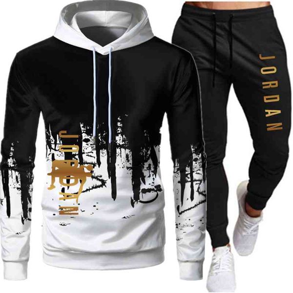 men's hoodies & sweatshirts fashion men clothing jogging sports suit sportswear suits hoodie+pants sets youth printing bhoa, Black
men's hoodies & sweatshirts fashion men clothing jogging sports suit sportswear suits hoodie+pants sets youth printing bhoa, Black