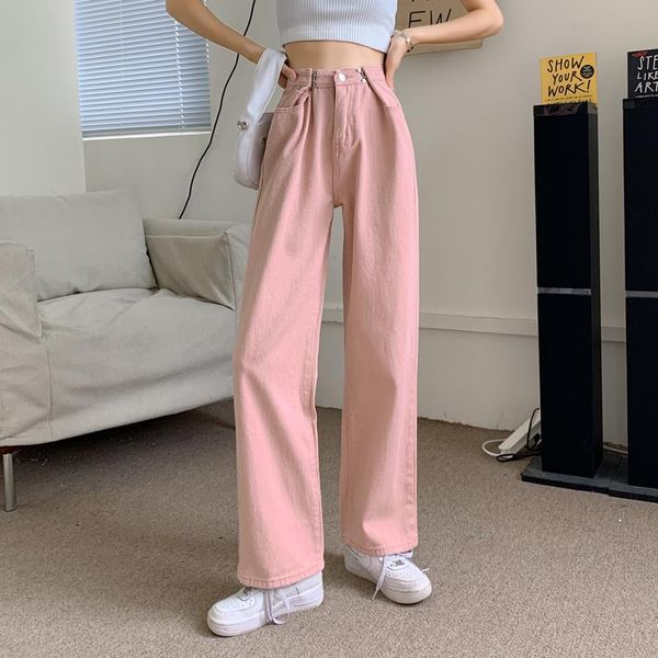 women's jeans women streetwear denim long tousers korean style students jean woman clothes, Blue
women's jeans women streetwear denim long tousers korean style students jean woman clothes, Blue