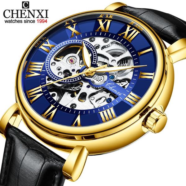 wristwatches chenxi luxury mens mechanical wristwatch waterproof automatic tourbillon skeleton watch men leather business clock reloj hombre, Slivery;brown
wristwatches chenxi luxury mens mechanical wristwatch waterproof automatic tourbillon skeleton watch men leather business clock reloj hombre, Slivery;brown