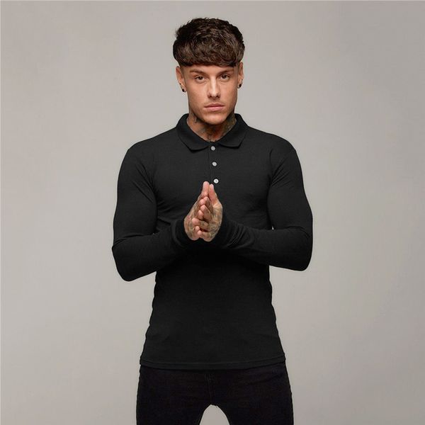 polo-shirts slim-fit long sleeve leisure casual cotton fashion mens brand fitness mens autumn breathable sports polo shirt 210421, White;black
polo-shirts slim-fit long sleeve leisure casual cotton fashion mens brand fitness mens autumn breathable sports polo shirt 210421, White;black