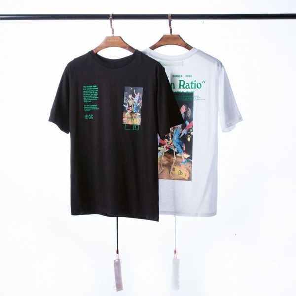 and spring men's t-shirts 2021 summer ba contrast print short sve t-shirt off style white, White;black
and spring men's t-shirts 2021 summer ba contrast print short sve t-shirt off style white, White;black