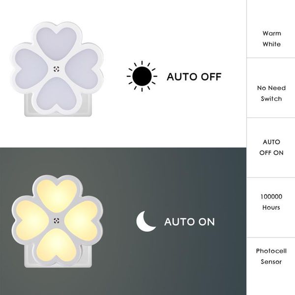 night lights led four-leaf clover light plug-in pregnant women breastfeed automatic induction bedroom accessories
night lights led four-leaf clover light plug-in pregnant women breastfeed automatic induction bedroom accessories
