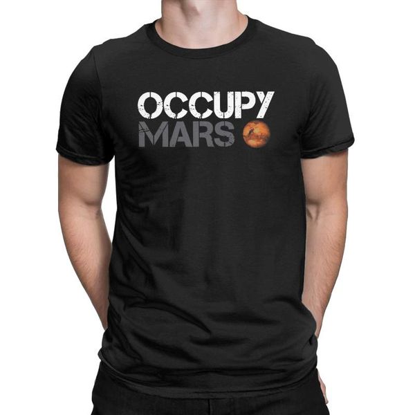 men's t-shirts men women occupy mars white t shirt space planet pure cotton vintage short sleeve round neck tee gift idea t-shirt, White;black
men's t-shirts men women occupy mars white t shirt space planet pure cotton vintage short sleeve round neck tee gift idea t-shirt, White;black