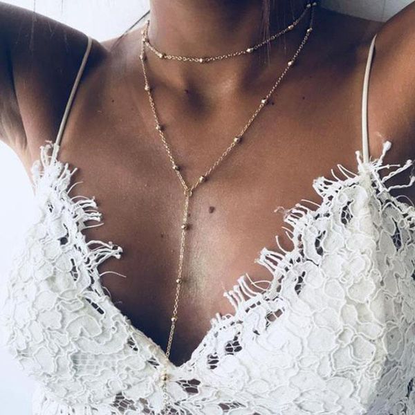 chains fashion gold color long tassel chain necklaces for women sequined layered pendant charm necklace collar femme jewelry, Silver
chains fashion gold color long tassel chain necklaces for women sequined layered pendant charm necklace collar femme jewelry, Silver
