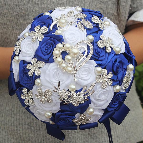 wedding flowers bouquets satin ribbon simulation flower pearls rhinestones crystal bridal sweet 15 quinceanera w125
wedding flowers bouquets satin ribbon simulation flower pearls rhinestones crystal bridal sweet 15 quinceanera w125
