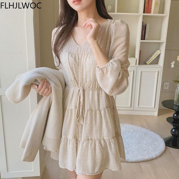 casual dresses prairie chic korea girls doll design women v neck floral printed ruffled cute sweet mini loose dress, Black;gray
casual dresses prairie chic korea girls doll design women v neck floral printed ruffled cute sweet mini loose dress, Black;gray