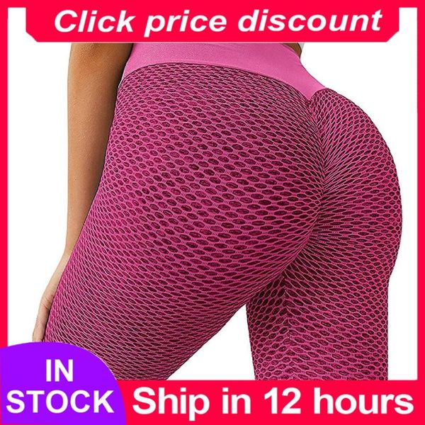 40# high waist fitness leggings workout seamless legging women mesh push up elastic stretch pants leggins mujer women's, Black
40# high waist fitness leggings workout seamless legging women mesh push up elastic stretch pants leggins mujer women's, Black