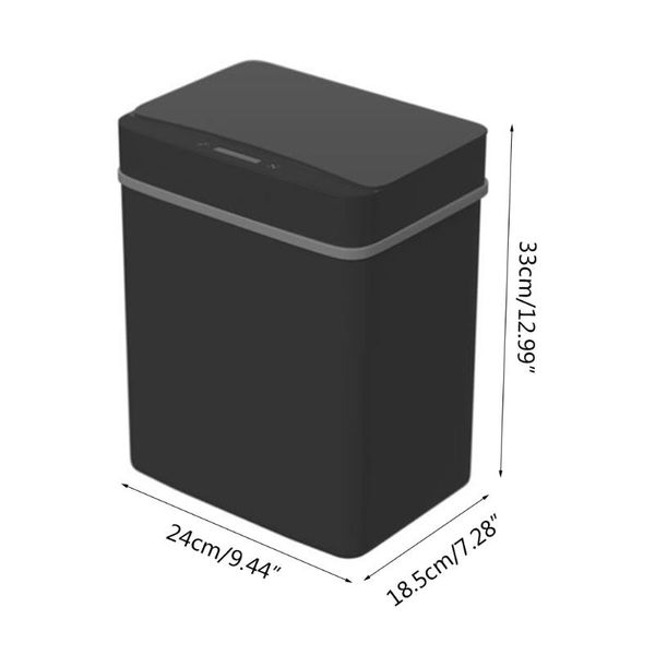 waste bins mxlb 15l automatic touchless smart infrared motion sensor rubbish bin kitchen trash can garbage home cleaning tool
waste bins mxlb 15l automatic touchless smart infrared motion sensor rubbish bin kitchen trash can garbage home cleaning tool