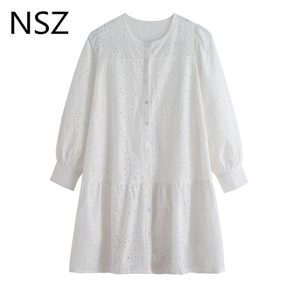 women oversized cotton hollow out embroidery pleated mini dress sweet loose fashion smock casual dresses, Black;gray
women oversized cotton hollow out embroidery pleated mini dress sweet loose fashion smock casual dresses, Black;gray