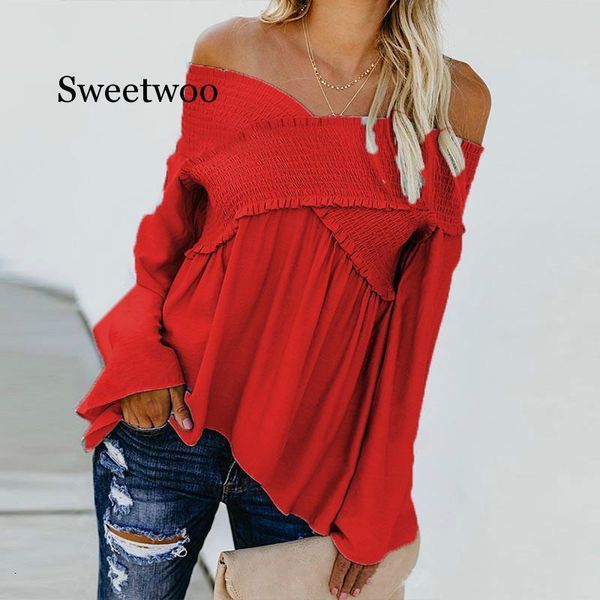 women's blouses & shirts off shoulder blouse women womens and plus size shirt uha0, White
women's blouses & shirts off shoulder blouse women womens and plus size shirt uha0, White
