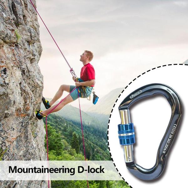 cords, slings and webbing carabiner portable delicate design mountaineering rescue 26kn d-ring outdoor climbing hiking snap buckle
cords, slings and webbing carabiner portable delicate design mountaineering rescue 26kn d-ring outdoor climbing hiking snap buckle