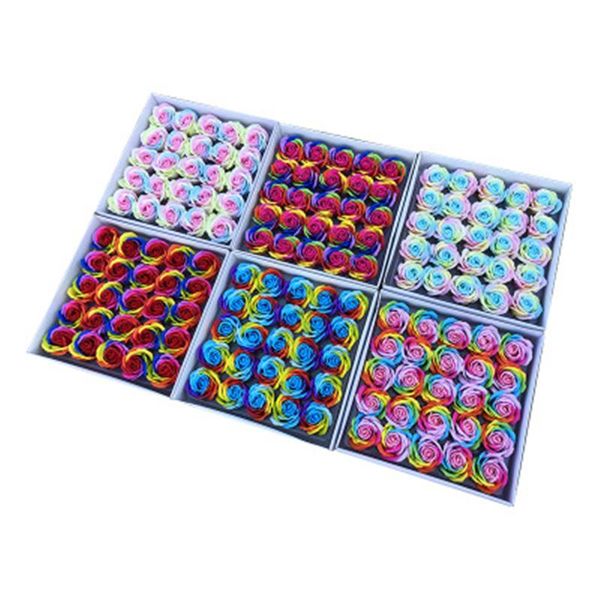 decorative flowers & wreaths colorful soap rainbow rose flower petal wedding favors valentine's day gift bouquet
decorative flowers & wreaths colorful soap rainbow rose flower petal wedding favors valentine's day gift bouquet