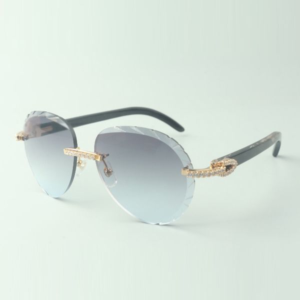 2022 classic medium diamond sunglasses 3524027 with black textured buffalo horn arms glasses, direct sales, size: 18-140 mm, White;black
2022 classic medium diamond sunglasses 3524027 with black textured buffalo horn arms glasses, direct sales, size: 18-140 mm, White;black