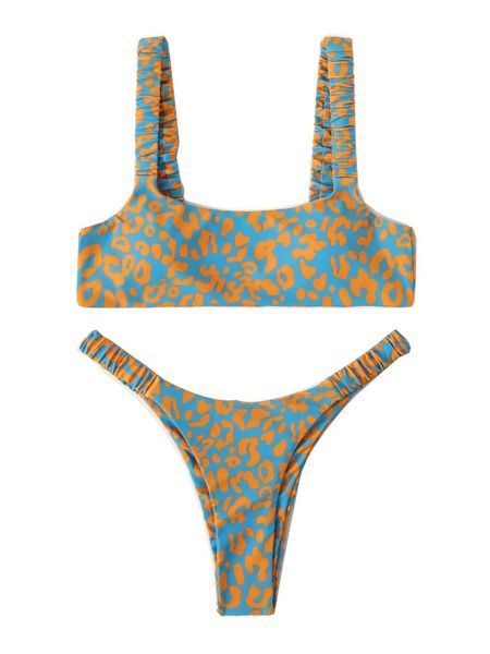 women's swimwear micro bikini 2021 women orange leopard push up padded thong swimsuit female cut out bathing suit trajes de bano, White;black
women's swimwear micro bikini 2021 women orange leopard push up padded thong swimsuit female cut out bathing suit trajes de bano, White;black