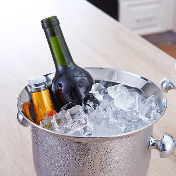 stainless steel thickened ice bucket wine cool champagne cooler for el bar ktv buckets and coolers
stainless steel thickened ice bucket wine cool champagne cooler for el bar ktv buckets and coolers