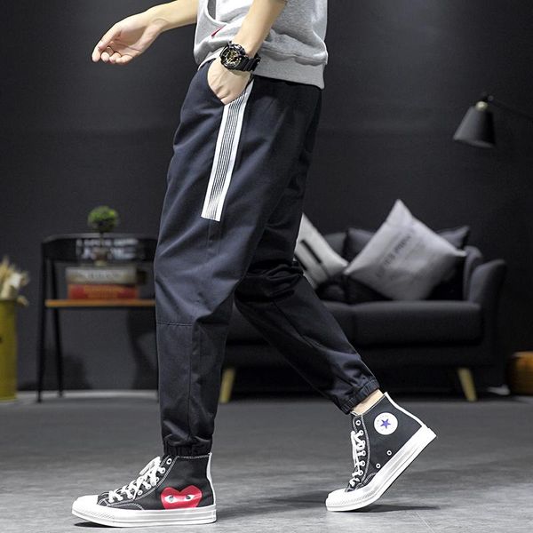 men's pants 2021 spring mens joggers cargo men jogger harem streetwear pockets trousers 5xl, Black
men's pants 2021 spring mens joggers cargo men jogger harem streetwear pockets trousers 5xl, Black