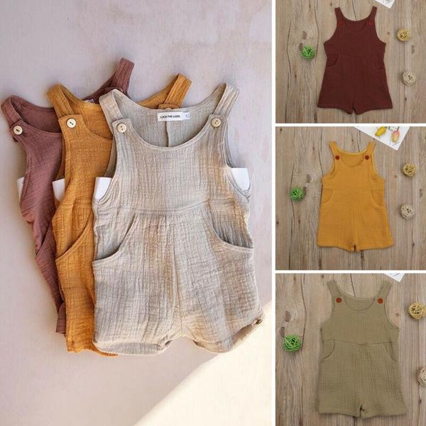 jumpsuits casual toddler baby boy girl sleeveless summer clothes romper cotton linen overalls jumpsuit ouftit, Blue
jumpsuits casual toddler baby boy girl sleeveless summer clothes romper cotton linen overalls jumpsuit ouftit, Blue