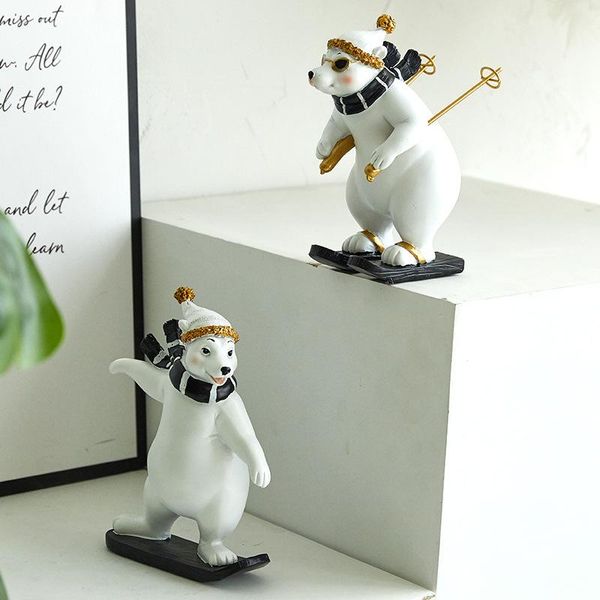 decorative objects & figurines polar bear deskornaments ski modeling cute and vivid nordic crafts men women holiday gifts home decoratio
decorative objects & figurines polar bear deskornaments ski modeling cute and vivid nordic crafts men women holiday gifts home decoratio