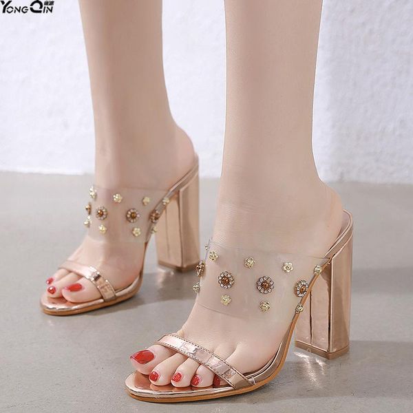 summer fashion thick heel sandals women wild slippers high platform pumps party shoes, Black
summer fashion thick heel sandals women wild slippers high platform pumps party shoes, Black