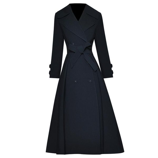 women's trench coats 2021 ladies fall/winter nine quarter sleeve lace up double-breasted solid coat female outerwear oversize c, Tan;black
women's trench coats 2021 ladies fall/winter nine quarter sleeve lace up double-breasted solid coat female outerwear oversize c, Tan;black